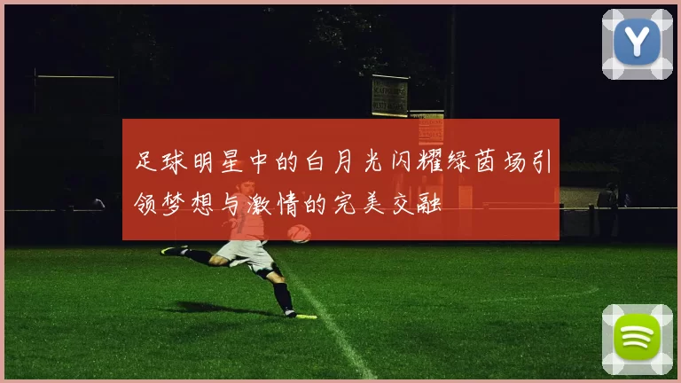 足球明星中的白月光闪耀绿茵场引领梦想与激情的完美交融