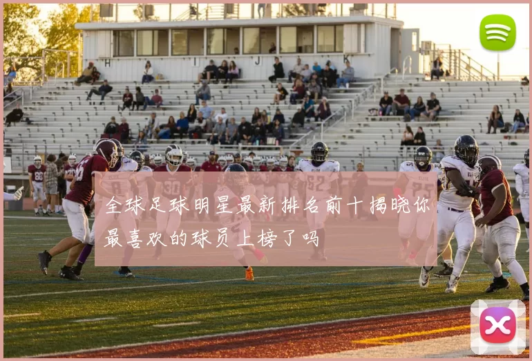 全球足球明星最新排名前十揭晓你最喜欢的球员上榜了吗